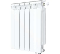 Биметаллический радиатор RIFAR MONOLIT Ventil 500 06 секц. нижн. прав. R-MN-500-06-VR