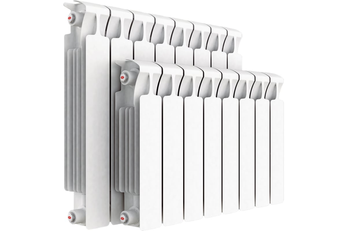 Радиатор RIFAR Monolit Ventil 500 х 8 сек НП прав MVR 50мм RM50008НП50 ...