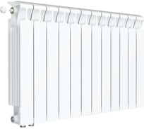 Биметаллический радиатор RIFAR MONOLIT Ventil 500 12 секц. нижн. лев. R-MN-500-12-VL