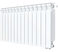 Биметаллический радиатор RIFAR MONOLIT Ventil 500 14 секц. нижн. прав. R-MN-500-14-VR