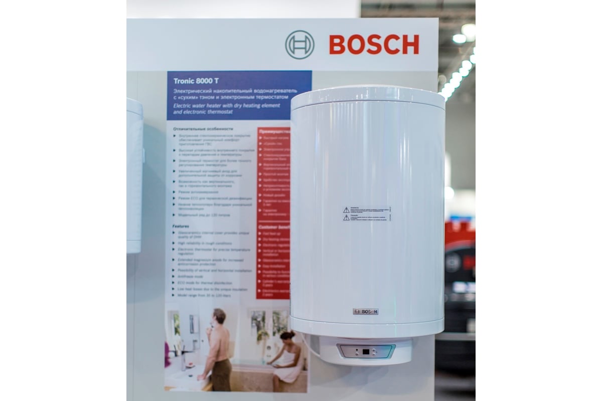 Электрический накопительный водонагреватель Bosch Tronic 8000T ES 080 5 .