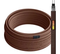 Греющий кабель для обогрева труб, водостоков и кровли IndAstro Lite 32 вт., длина 30 м 2243111