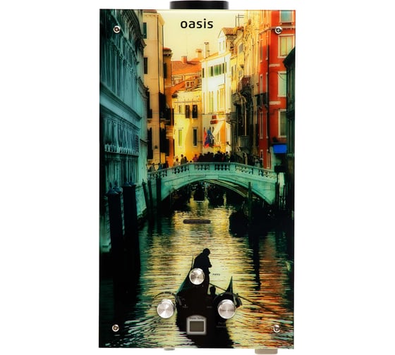 Газовый проточный водонагреватель Oasis Glass 20 TG 1
