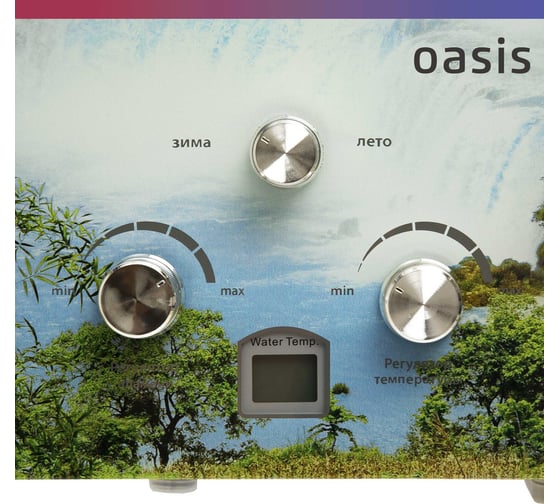Газовый проточный водонагреватель Oasis Glass 20 VG