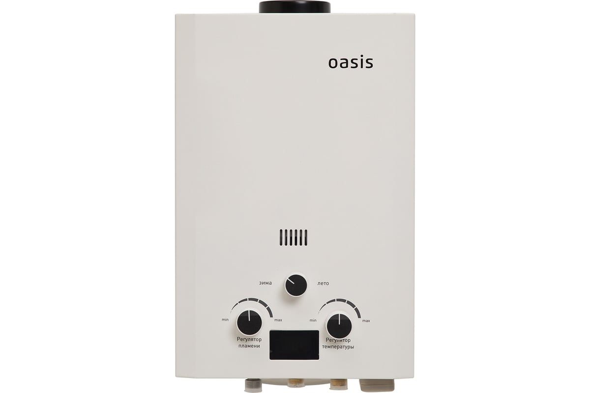 Газовый проточный водонагреватель Oasis OR - 24W 4670004230077 - выгодная  цена, отзывы, характеристики, фото - купить в Москве и РФ