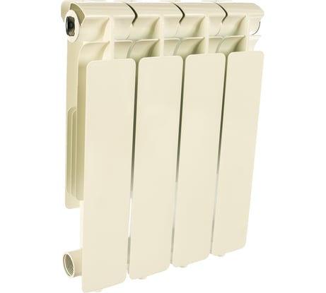 Алюминиевый радиатор STOUT Bravo 350 4 секции боковое подключение SRA-0110-035004