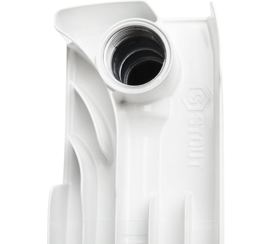 Биметаллический радиатор STOUT Space 350 10 секций боковое подключение SRB-0310-035010