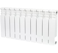 Биметаллический радиатор STOUT Space 350 4 секции боковое подключение SRB-0310-035004