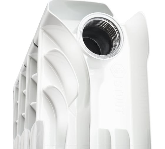 Биметаллический радиатор STOUT Space 500 8 секций боковое подключение SRB-0310-050008
