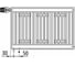 Радиатор Kermi FTV 22, 1003001100, X2 Inside, R, RAL 9016 белый FTV220301101R2Z 4