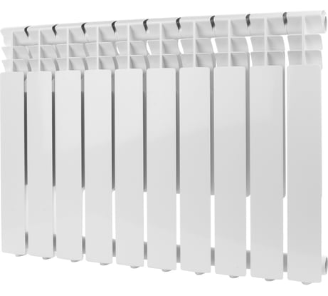 Алюминиевый радиатор ROMMER Optima 500 10 секций RAL9016 89559