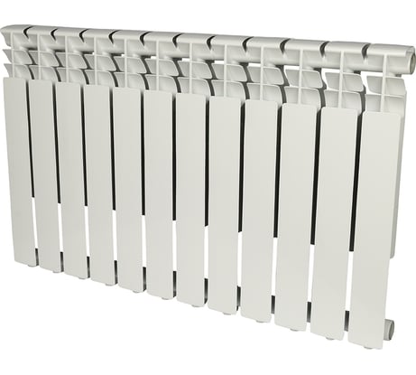 Алюминиевый радиатор ROMMER Optima 500 12 секций RAL9016 89560