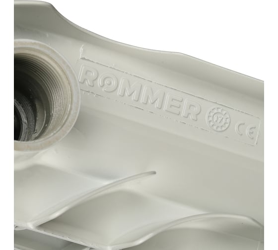 Алюминиевый радиатор ROMMER Optima 500 12 секций RAL9016 89560 ...