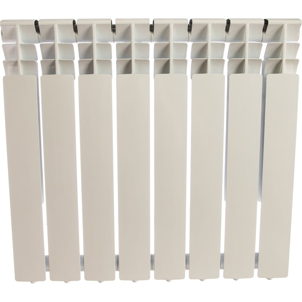 Алюминиевый радиатор ROMMER Optima 500 8 секций RAL9016 89558 ...