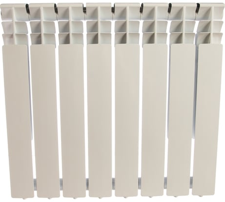 Алюминиевый радиатор ROMMER Optima 500 8 секций RAL9016 89558