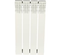 Биметаллический радиатор ROMMER Optima BM 500 4 секции RAL9016 89570