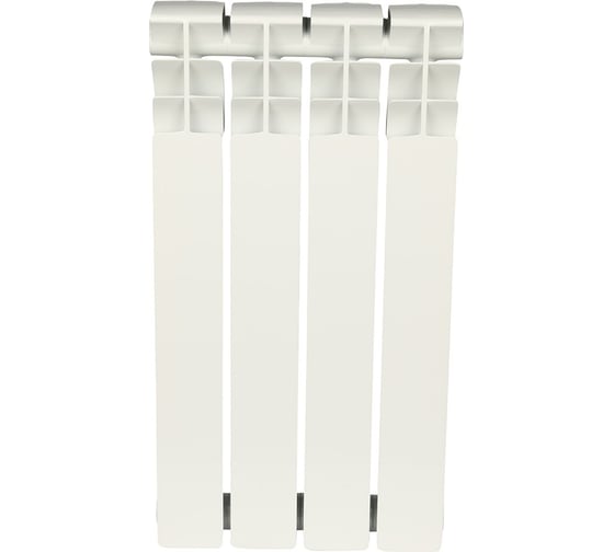 Биметаллический радиатор ROMMER Optima BM 500 4 секции RAL9016 89570