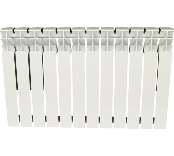 Алюминиевый радиатор ROMMER Plus 500 12 секций RAL9016 89567
