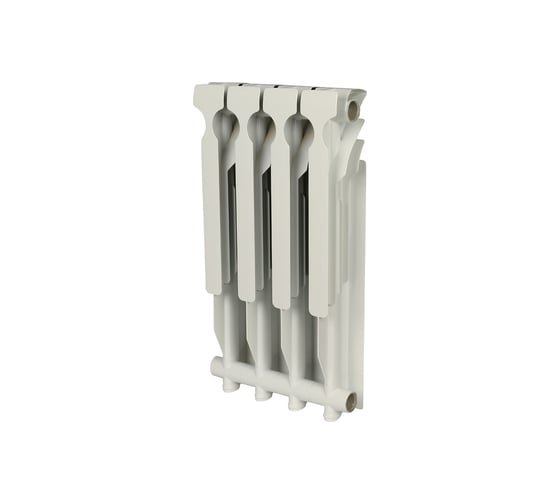 Алюминиевый радиатор ROMMER Plus 500 4 секции RAL9016 89562