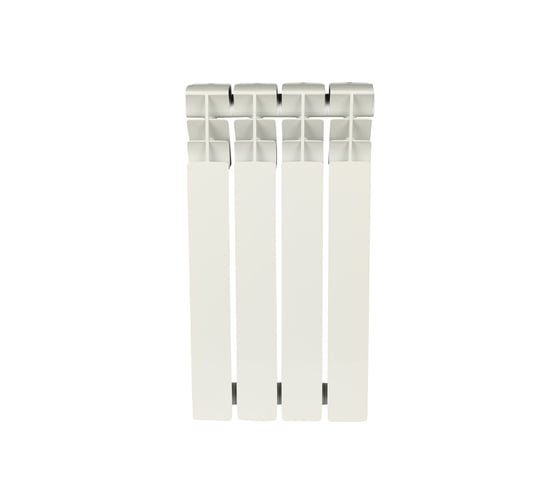 Алюминиевый радиатор ROMMER Plus 500 4 секции RAL9016 89562