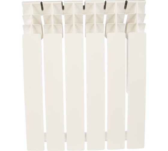Алюминиевый радиатор ROMMER Plus 500 6 секций RAL9016 89563