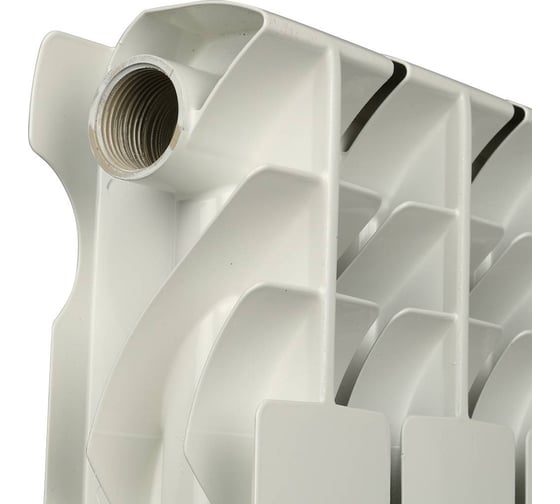 Алюминиевый радиатор ROMMER Plus 500 8 секций RAL9016 89565