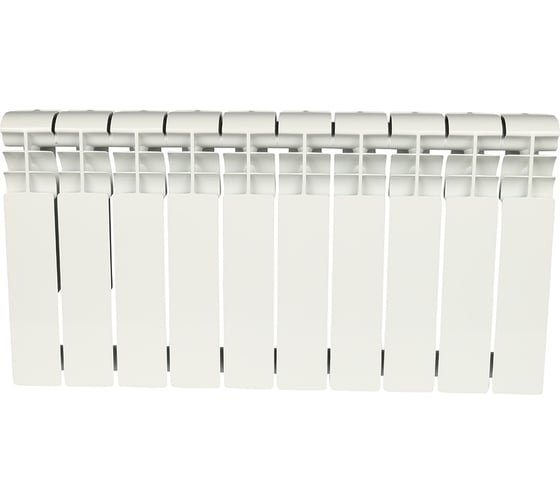 Алюминиевый радиатор ROMMER Profi 350 AL350-80-80-080 10 секций RAL9016 86623