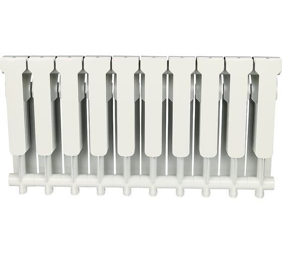 Алюминиевый радиатор ROMMER Profi 350 AL350-80-80-080 10 секций RAL9016 86623