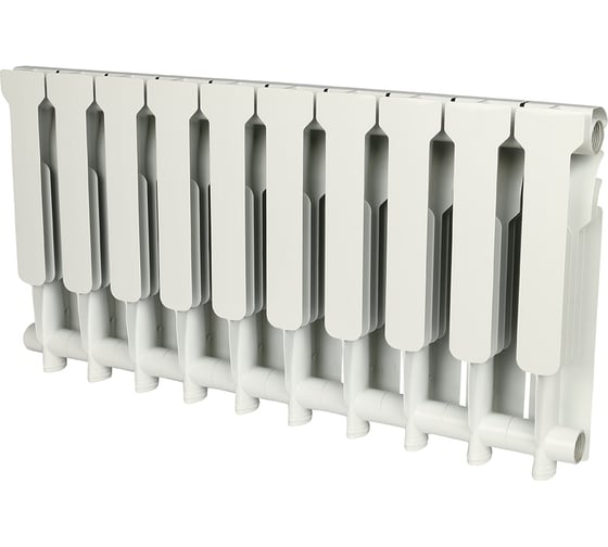 Алюминиевый радиатор ROMMER Profi 350 AL350-80-80-080 10 секций RAL9016 86623