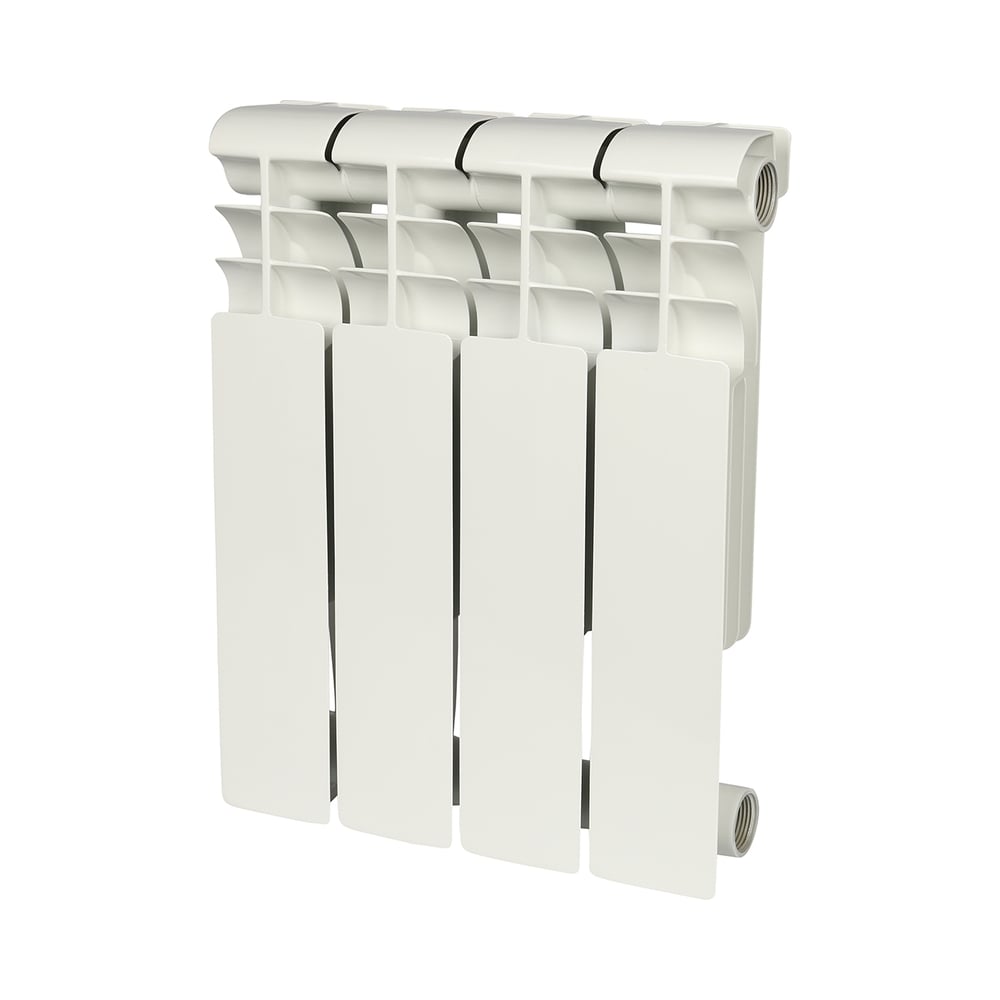 Алюминиевый радиатор ROMMER Profi 350 AL350-80-80-080 4 секции RAL9016 ...