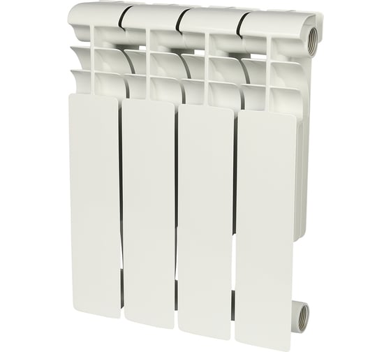 Алюминиевый радиатор ROMMER Profi 350 AL350-80-80-080 4 секции RAL9016 86620 1