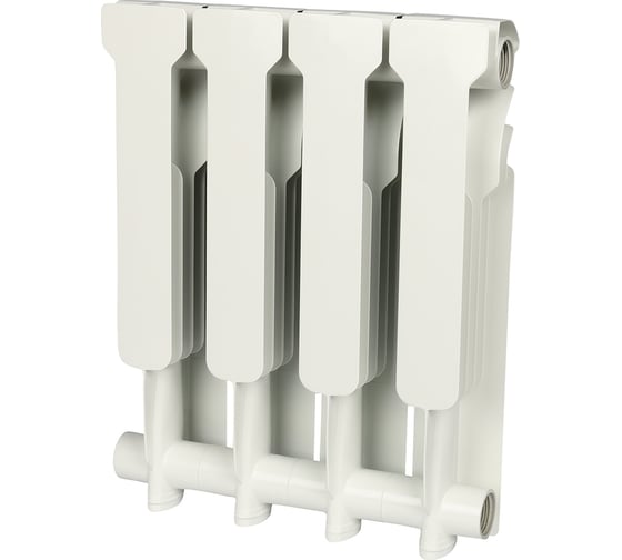 Алюминиевый радиатор ROMMER Profi 350 AL350-80-80-080 4 секции RAL9016 86620