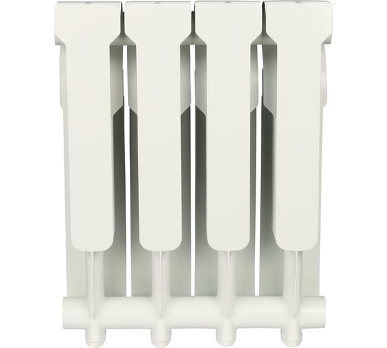 Алюминиевый радиатор ROMMER Profi 350 AL350-80-80-080 4 секции RAL9016 86620