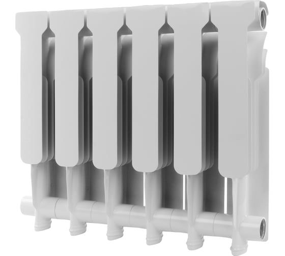 Алюминиевый радиатор ROMMER Profi 350 AL350-80-80-080 6 секций RAL9016 86621