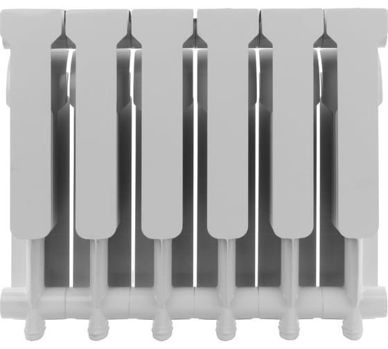 Алюминиевый радиатор ROMMER Profi 350 AL350-80-80-080 6 секций RAL9016 86621