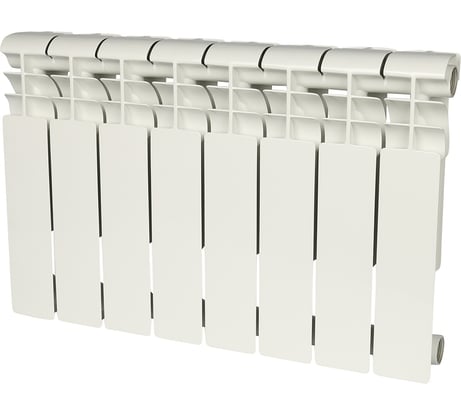 Алюминиевый радиатор ROMMER Profi 350 AL350-80-80-080 8 секций RAL9016 86622