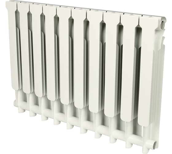 Алюминиевый радиатор ROMMER Profi 500 AL500-80-80-100 10 секций RAL9016 82485