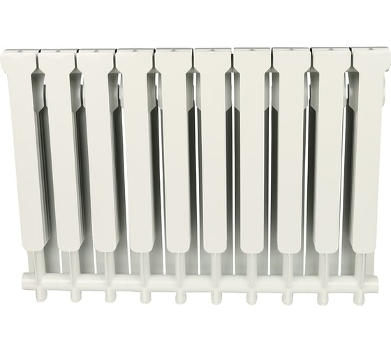 Алюминиевый радиатор ROMMER Profi 500 AL500-80-80-100 10 секций RAL9016 82485
