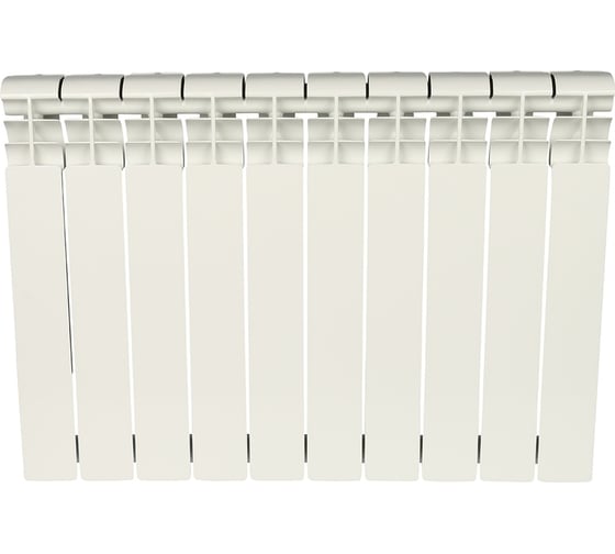 Алюминиевый радиатор ROMMER Profi 500 AL500-80-80-100 10 секций RAL9016 82485