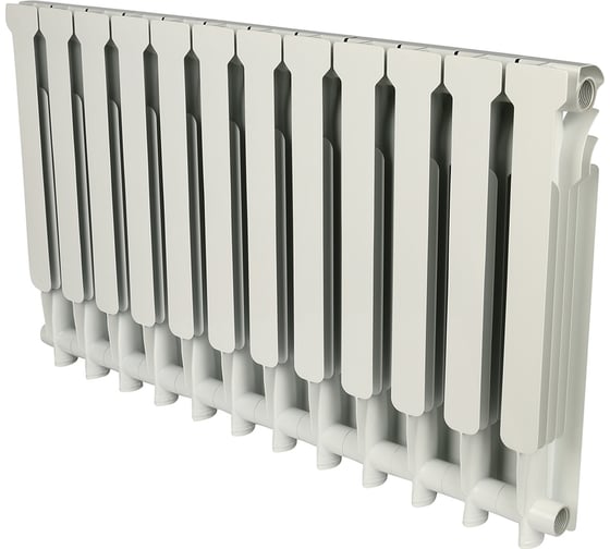 Алюминиевый радиатор ROMMER Profi 500 AL500-80-80-100 12 секций RAL9016 82486