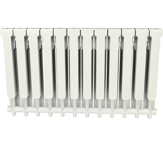 Алюминиевый радиатор ROMMER Profi 500 AL500-80-80-100 12 секций RAL9016 82486