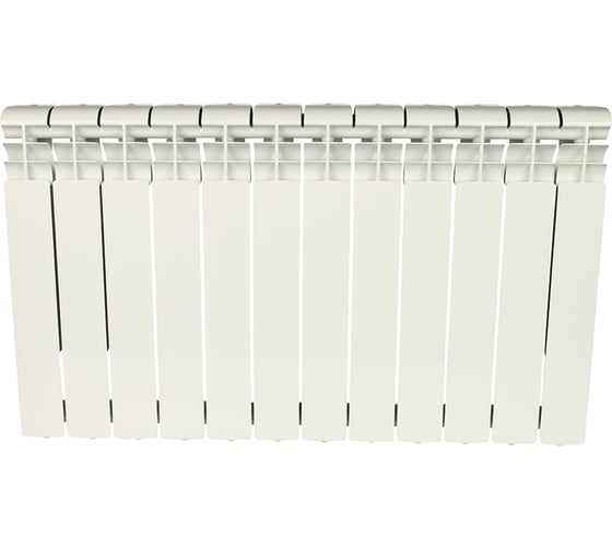 Алюминиевый радиатор ROMMER Profi 500 AL500-80-80-100 12 секций RAL9016 82486
