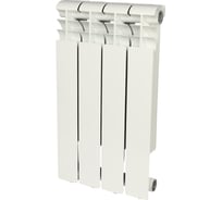 Алюминиевый радиатор ROMMER Profi 500 AL500-80-80-100 4 секции RAL9016 82482