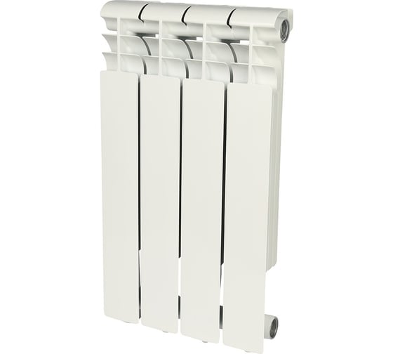 Алюминиевый радиатор ROMMER Profi 500 AL500-80-80-100 4 секции RAL9016 82482 1
