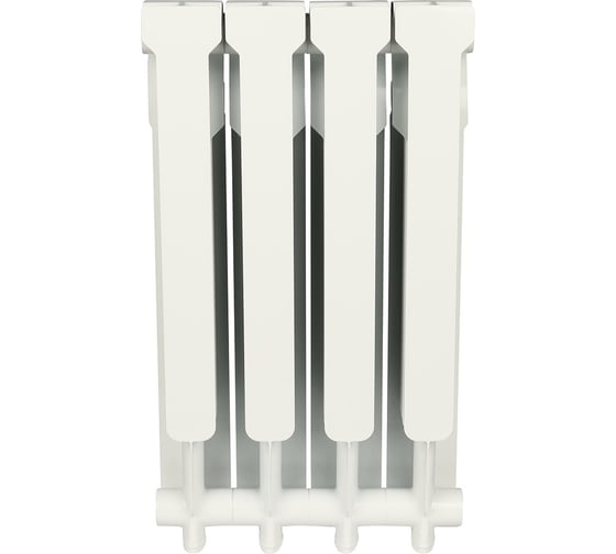 Алюминиевый радиатор ROMMER Profi 500 AL500-80-80-100 4 секции RAL9016 82482