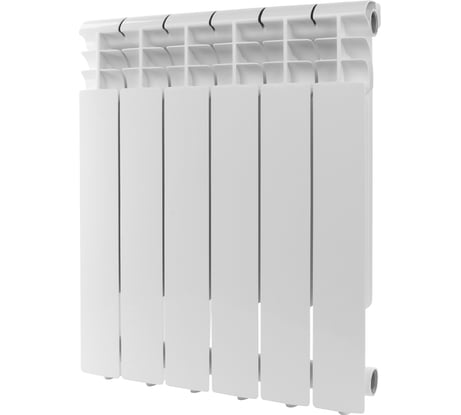 Алюминиевый радиатор ROMMER Profi 500 AL500-80-80-100 6 секций RAL9016 82483