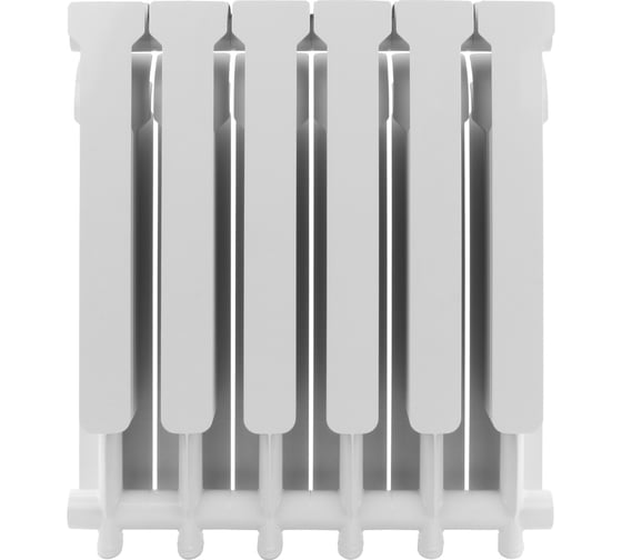 Алюминиевый радиатор ROMMER Profi 500 AL500-80-80-100 6 секций RAL9016 82483
