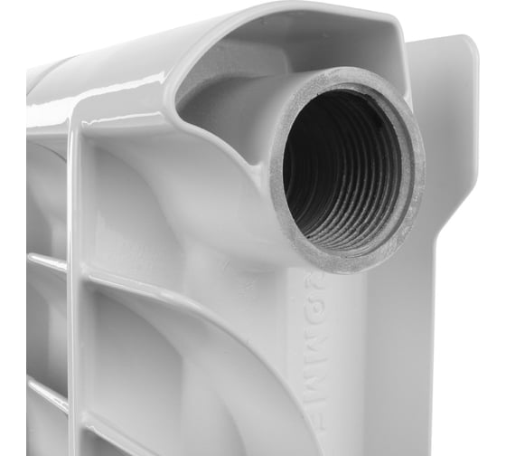 Алюминиевый радиатор ROMMER Profi 500 AL500-80-80-100 6 секций RAL9016 82483