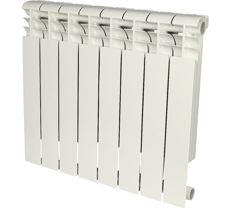 Алюминиевый радиатор ROMMER Profi 500 AL500-80-80-100 8 секций RAL9016 82484