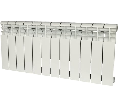 Биметаллический радиатор ROMMER Profi BM 350 BI350-80-80-130 12 секций RAL9016 86633